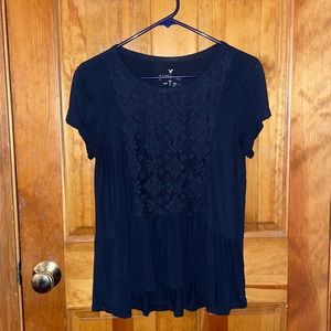 Black American Eagle top